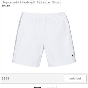 *SOLD*Supreme playboy shorts